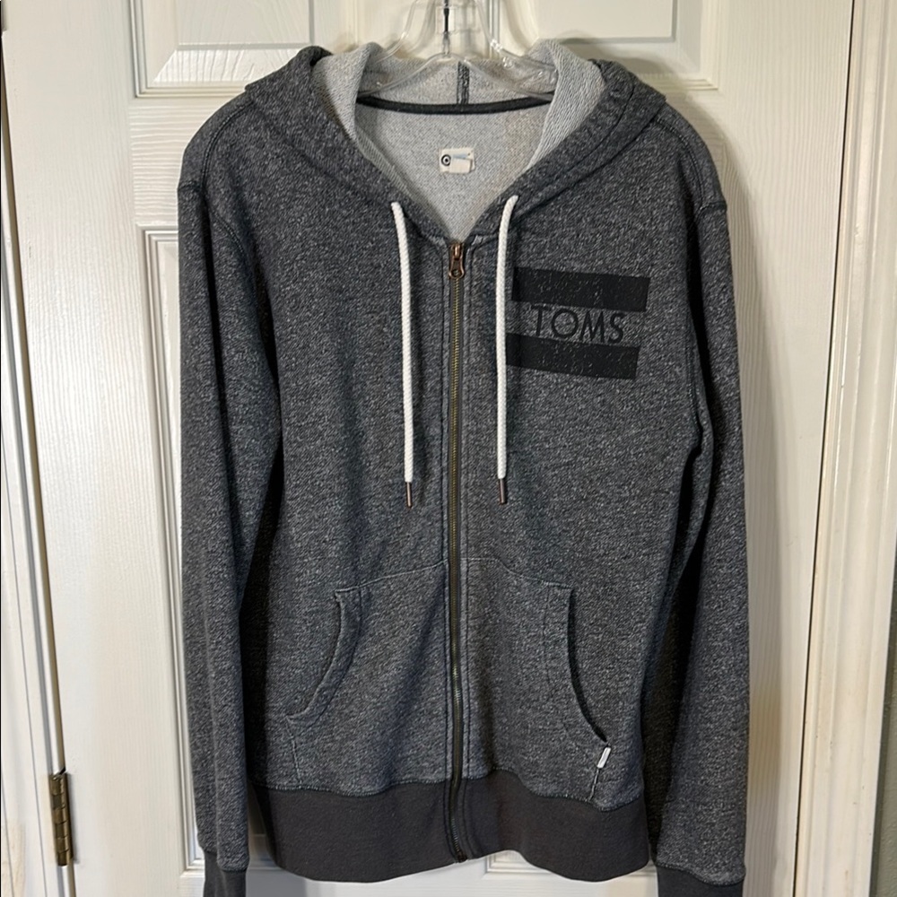 TOMS For Target Charcoal Full-Zip Hoodie